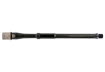 Picture of Faxon Firearms Match Series, Gunner Profile Barrel, 338 ARC, 12.5", Pistol Length Gas System, Fits AR-15, Nitride Finish, Black 15B338A8P125NGQ-5R-NP3 15B338A8P125NGQ5RNP3