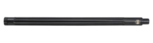 Picture of Faxon Firearms Rimfire Barrel, 1:16 Twist, 22 LR, 16", Straight Fluted, Bull Profile, Fits 10/22 Non-Takedown, Nitride Finish, Black 12B216N16FHQ-T 12B216N16FHQT