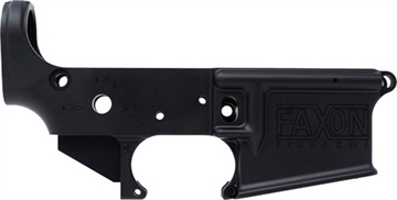 Picture of FAXON STRIPPED FORGED AR15 LOWER RECEIVER LR-FAX-F-A-S LRFAXFAS