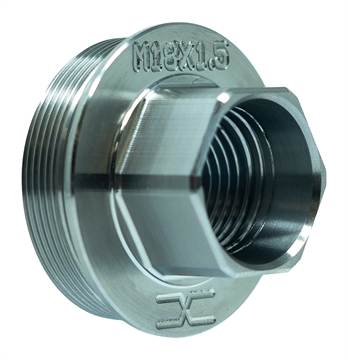 Picture of FAXON FIREARMS M18X1.5 DIRECT THREAD TO HUB ADAPTER TITANIUM FFMDSILHUBM1802 816341029651