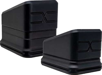 Picture of FAXON MAGAZINE EXTENSION COMBO PLUS 3 & 5 BLACK FOR GLOCK 19 FF-G-A-MAGEXTMOD-C-B-01