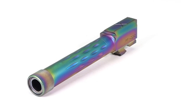 Picture of FAXON FITS GLOCK 19 BARREL 9MM FLAME FLUTE THREADED CHAMELEON GB910N19LGQ-T-NCR