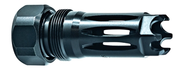 Picture of FAXON FIREARMS MUZZLOK SS PLAN B FLASH HIDER 5/8X24 .375" BORE FFMDPBFH02 816341029590
