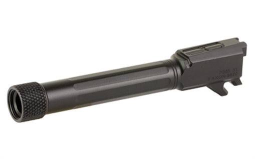 Picture of Faxon Firearms Match Series, 1:10 Twist Barrel, 9MM, 4.3", For Sig Sauer P365/XL, Threaded 1/2x28, Nitride Finish, Black 365B910NXSOQ-T 365B910NXSOQT