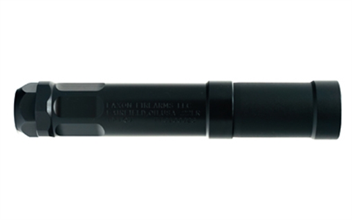 Picture of Faxon Firearms Twenty Toucan, Suppressor, 22 Caliber/5.7x28mm, 17-4 Stainless Steel Construction, Nitride Finish, Black, Direct Thread 1/2x28, Modular, Includes Challenge Coin End Cap Removal Tool FF-SIL-RF-MOD-22-01