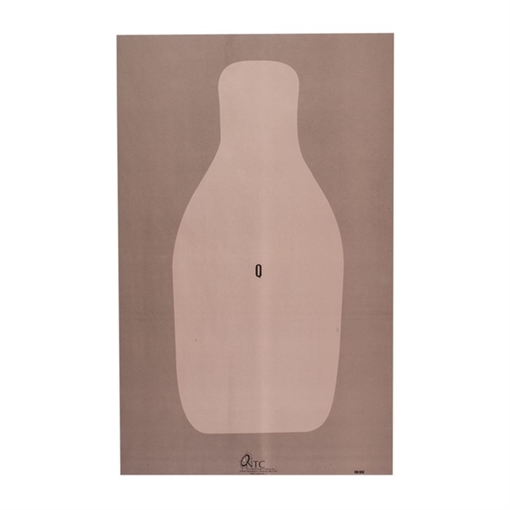Picture of National Target FBI Q TARGETS 100/PACK FBI-Q