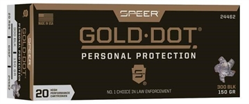 Picture of Speer Speer Gold Dot Rifle Ammo 300 Blackout 150 gr. Speer Gold Dot 20 rd. 24462