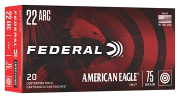 Picture of FEDERAL AE 22ARC 75GR FMJ-BT 20RD 10BX/CS AE22ARC AE22ARC1