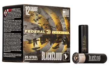 Picture of Federal Federal Black Cloud FS Steel Load 12 Gauge 3.5 in. 1 1/2 oz. 3 Shot 25 rd. PWBX134 3 PWBX1343