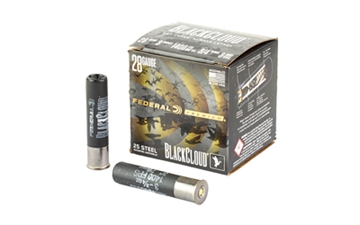 Picture of Federal Federal Premium, Black Cloud, 28 Gauge, #3, 3/4 oz, Steel Shot, 25 Round Box PWBX285 3 PWBX2853