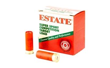 Picture of Estate Cartridge Estate Super Sport Competition Target Load 12 ga. 2.75 in. 2 3/4 Dr. 1 1/8 oz. 7.5 Shot 25 rd SS12L 7.5 SS12L75