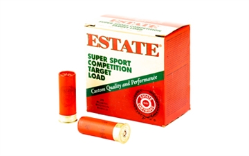 Picture of Estate Cartridge Estate Super Sport Competition Target Load 12 ga. 2.75 in. 2 3/4 Dr. 1 oz. 8 Shot 25 rd. SS12L1 8 SS12L18