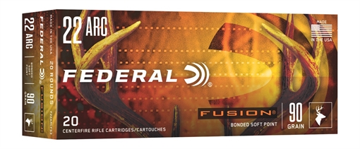 Picture of FEDERAL FUSION 22ARC 90GR FUSION 20RD 10BX/CS F22SRCFS3 F22ARCFS3