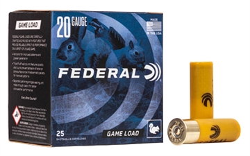 Picture of Federal Game-Shok Upland Game - Game Load - 20ga 2-3/4" 7/8oz. #7.5-Shot 25/Box H200 7.5 H20075