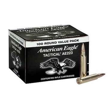 Picture of FED LAKE CITY 5.56 55GR FMJ BT 100/BOX XM193BL