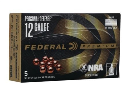 Picture of FEDERAL NRA 12GA 2.75 00BUCK 5 PD132NRA 00