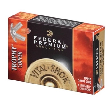 Picture of FEDERAL AMMO VITAL-SHOK S SLUG 20GA 2.75 275GR TC 5/10 029465029258