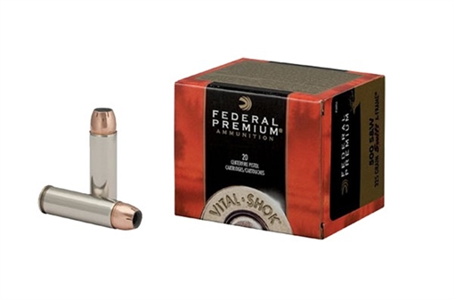 Picture of Federal Premium Vital-Shok Handgun Ammunition .454 Casull 300 gr SAF 1520 fps 20/box P454SA