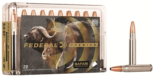Picture of Federal Premium Safari Cape-Shok 9.3mmx62Mauser 286gr Swift A Frame 20 Per Box/10 Case P9362SA