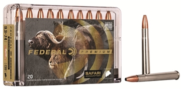 Picture of Federal Premium Cape-Shok Rifle Ammunition 9.3x74R 286 gr SAF 2360 fps 20/box 9.3x74R 286 gr SAF 2360 fps - 20/box P9374SA