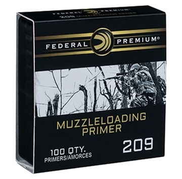 Picture of Federal Federal Premium Muzzleloader Primer 100 pack HAZMAT PMZ209