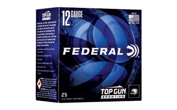 Picture of Federal Federal Top Gun Shotgun Ammo 12 ga. 2.75 in. 1 oz 1300 FPS 8 Shot 25 rd. TGSH12 8 TGSH128