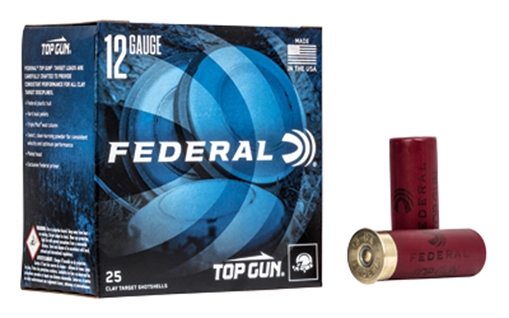 Picture of Federal Federal Top Gun Shotgun Ammo 12 ga. 2.75 in. 2 3/4 Dr. 1 1/8 oz. 9 Shot 25 rd. TGL12 9 TGL129
