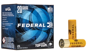 Picture of Federal Federal Top Gun Shotgun Ammo 20 Gauge 2.75 in. 7/8 oz. 8 Shot 25 rd. TG20 8 TG208
