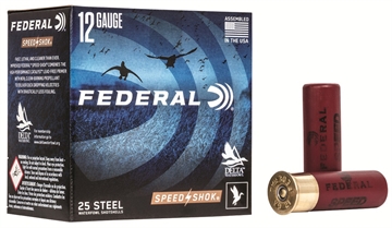 Picture of Federal FEDERAL SPEED SHOK HV STEEL 12GA 3'' 1-1/8OZ #BBB 25/BX WF143 BBB