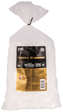 Picture of Federal Podium Wad Premium 12Gauge 1 1/8oz White Plastic 500/ 10 12P18