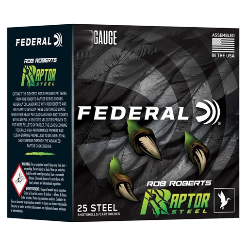 Picture of Federal Ron Roberts Raptor Steel Shotshells 20ga 3" 1oz 1400 fps #2 25/ct RRS209 2