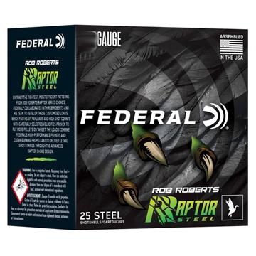 Picture of Federal Ron Roberts Raptor Steel Shotshells 20ga 3" 1oz 1400 fps #2 25/ct RRS209 2