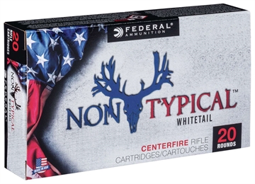 Picture of FEDERAL NON TYPICAL WHITETAIL AMO 30-30 WIN 150GR SP 20RD (10 BOX CASE) 3030DT150