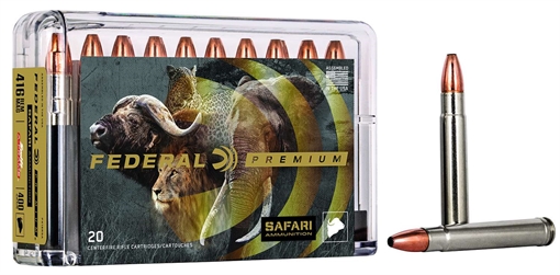 Picture of Federal Premium Safari Cape-Shok 416RemMag 400gr Swift A Frame 20 Per Box/10 Case P416RSA