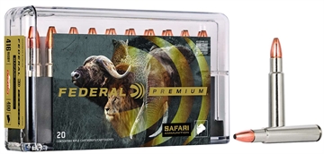 Picture of Federal Premium Safari Cape-Shok 416Rigby 400gr Swift A Frame 20 Per Box/10 Case P416SA