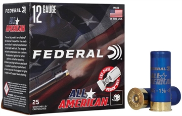 Picture of FEDERAL PREMIUM 12GA 2 3/4 IN 1 1/8OZ 1145 FPS 2.75 DRAM 7.5 25 FAA12L 7.5 FAA12L 7.5