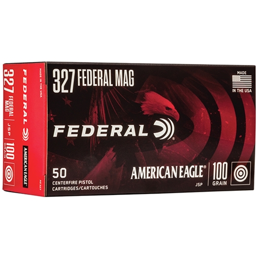 Picture of Federal American Eagle Handgun 327FederalMag 100gr Soft Point 50 Per Box/20 Case AE327