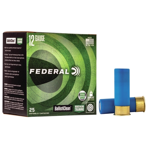 Picture of Federal Ballisticlean Shotshells 12 ga 2-3/4" 1500 fps Slug 25/ct BC127 RS