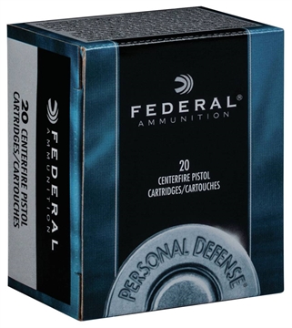 Picture of Federal C357E Personal Defense 357 Mag 158 gr Jacketed Hollow Point (JHP) 20 Bx/ 25 Cs 029465093006