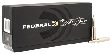 Picture of Federal Custom Rifle Ammo Custom Shop 6.5Creedmoor 130gr Terminal Ascent 20/Box FCS65CRDTA1SC