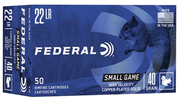 Picture of FEDERAL GAME-SHOK AMO 22LR 40 H-VL 50RD (10 PER SLEEVE 100 BOX CASE) 710