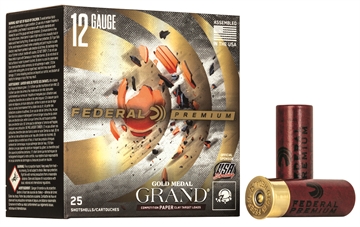 Picture of Federal Premium Gold Medal Paper 12Gauge 2.75" 1 1/8oz 7.5Shot 25 Per Box/10 Case GMT11875