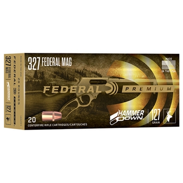 Picture of Federal Premium HammerDown 327FederalMag 127gr Bonded Hollow Point 20 Per Box/10 Case LG327F1