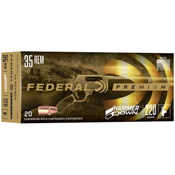 Picture of Federal Premium, HammerDown, 35 Remington, 220 Grain, Soft Point, 20 Round Box, Designed for Lever Action Rifles LG35R1