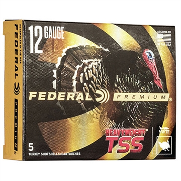 Picture of Federal Premium Turkey Heavyweight TSS 12Gauge 3" 2oz 7/9Shot 5 Per Box/50 Case PTSSX197F79