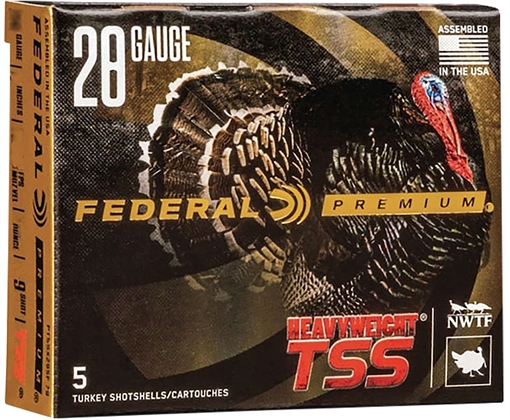 Picture of Federal PTSSX285F9 Premium TSS 28Gauge 3" 1 5/8oz 9Shot 5 Per Box/10 Case PTSSX285F9 PTSSX285F 9