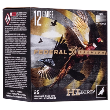 Picture of Federal Federal Hi-Bird Game Load 12 ga. 2.75 in. 1 1/4 oz. 6 shot 25 rd. HVF12H 6 HVF12H6
