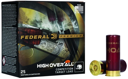 Picture of Federal Federal Premium High Overall Shotgun Ammo 20 ga. 2 ? in. 7/8 oz. 1,275 FPS 9 Shot 25 rd. HOA20H 9 HOA20H9
