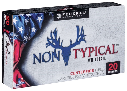 Picture of FEDERAL NON TYPICAL WHITETAIL AMMO AMO 30-30 WIN 170GR SP 20RD (10 BOX CASE) 3030DT170