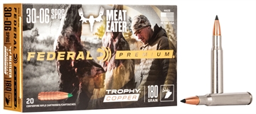 Picture of Federal Premium Trophy Copper Rifle Ammunition .30-06 Sprg 180 gr TC 2700 fps 20/ct P3006TC1